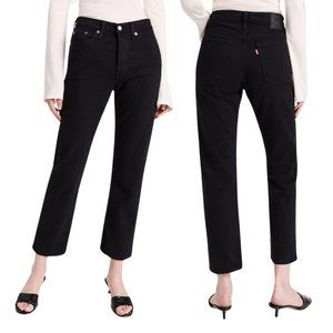 Levi's Wedgie Straight Jean in Black Heart {Size 24}